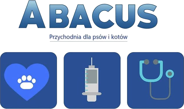 Znak ABACUS Przychodnia dla psów i kotów